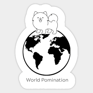 World Pomination Sticker